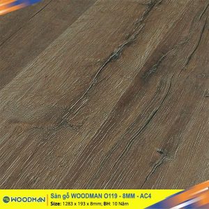 Sàn gỗ WOODMAN O119 8mm