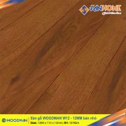 Sàn gỗ WOODMAN W12 - 12mm bản nhỏ